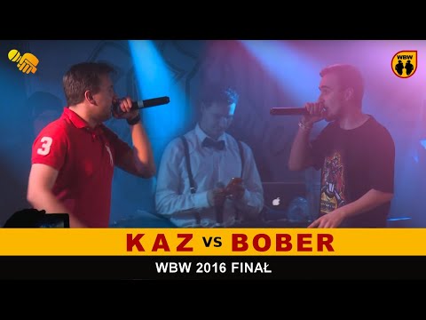 Bober 🆚 Kaz 🎤 WBW 2016 Finał (freestyle rap battle) Finał