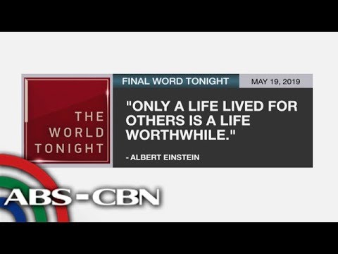 Final Word - May 19, 2019 | ANC