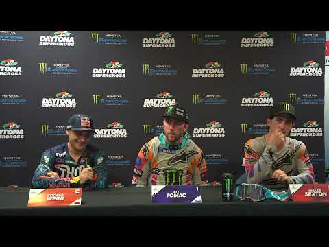 Monster Energy Supercross: Press Conference Round 8 - Daytona