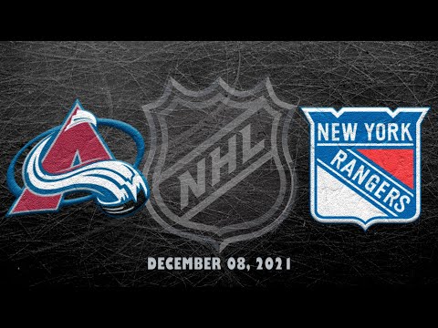 NHL Avalanche vs Rangers | Dec.08, 2021