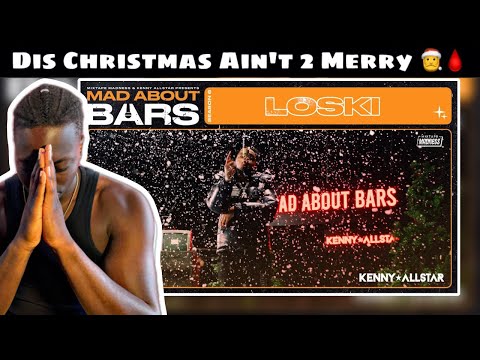 American Reaction To Loski - Mad About Bars w/ Kenny Allstar (Christmas Special)