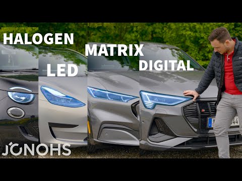 Scheinwerfer im Vergleich - Halogen, LED, Matrix, oder Digital? was ihr wissen müsst!