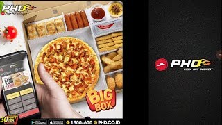 Cara order Pizza Hut Delivery PHD via hp online