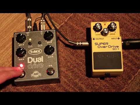 review - T-Rex Dual Drive VS Boss Super OverDrive SD-1