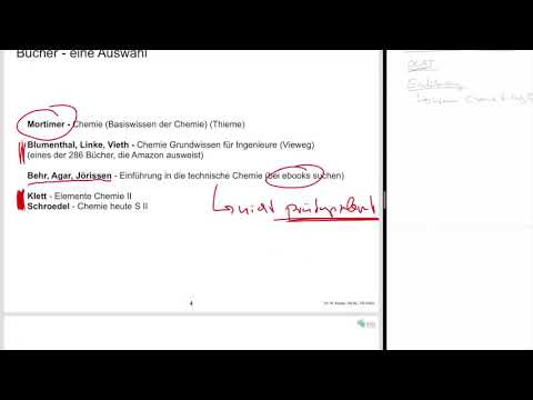 Chemie für Ing. HSKL 1