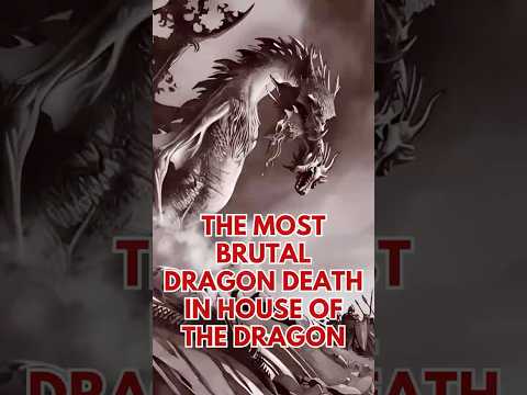 Death of Seasmoke, The Most Brutal Dragon Death In house of the dragon #seasmoke #hotd