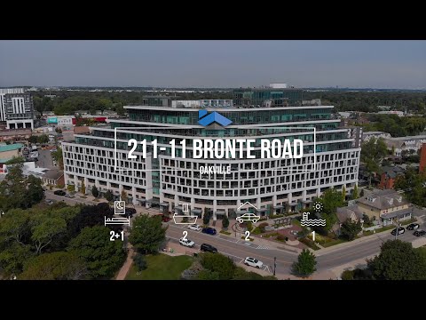 211-11 Bronte Road, Oakville - Walk-Through w/ Aerial Highlights