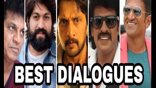 Kannada Top Stars Best Dialogues