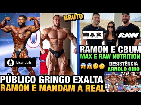FÃS GRINGOS DIZEM QUE RAMON NÃO PERDE PARA MAIS NINGÚEM NO PRÓXIMO ARNOLD OHIO + CBUM E RAW + HORSE