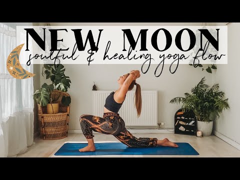 30 minute 💫 SOULFUL NEW MOON YOGA FLOW 💫 with @theyogiwitch