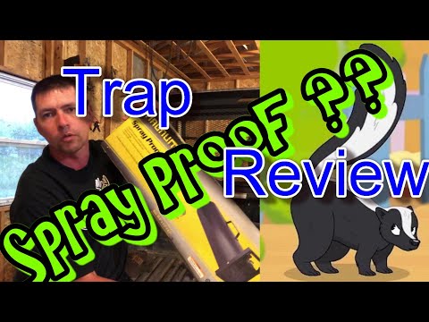 Magnum Spray Proof Skunk Trap Review \u0026 Unboxing
