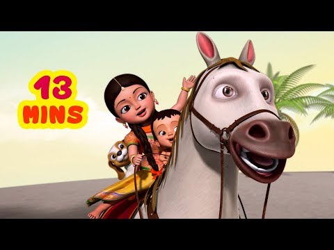 Chal Mere Ghode Chal Chal Chal and much more | Hindi Rhymes for Children Collection | Infobells