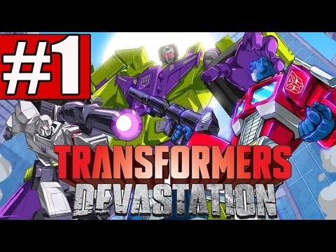 Transformers Devastation Walkthrough Part 1 No Commentary PS4 Gameplay Playthrough (Chapter 1)