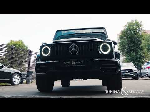 Tuning&Service - установка выхлопной системы AKRAPOVIC для G63 AMG. Сравнение До / После!