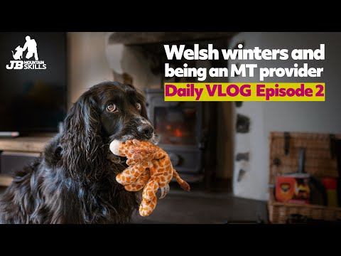 Daily Vlog Ep 2, Welsh winter, becoming a Mountain Training provider & the BEST flapjack in Wales