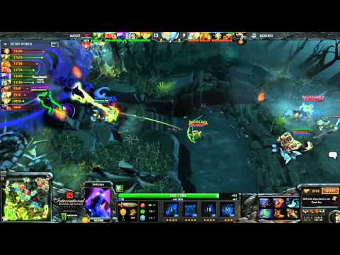 TI 4 EU Qual Playoffs WB Final Mouz vs Rox.Kis Game 3 Top Jungle Fight