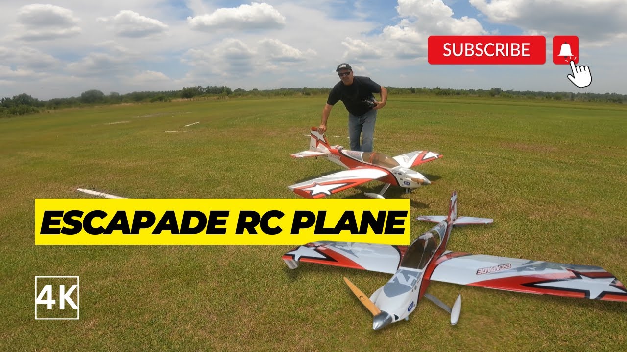 Escapade 30cc RC Plane - 4k
