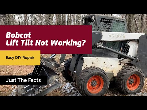 Bobcat Lift And Tilt Not Working ? DIY Hydraulic Repair