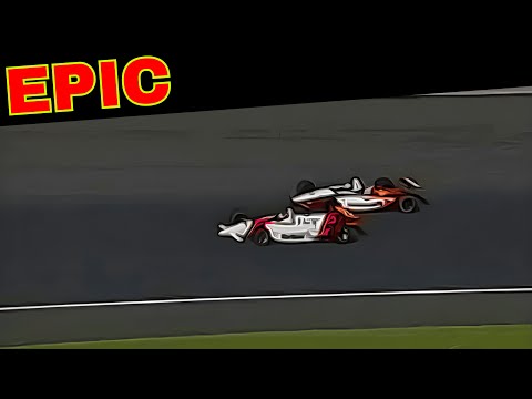 Pruett Wins Over Unser Jr. in Thrilling Finish (1995 CART Michigan)