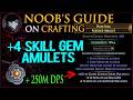 How To Craft INSANE +4 Focused Amulets For ANY Build - Poe 3.29