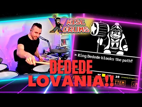 DEDEDELOVANIA! Kirby/Undertale Mashup by @LucasPucas | WiseDrums LIVE Highlight
