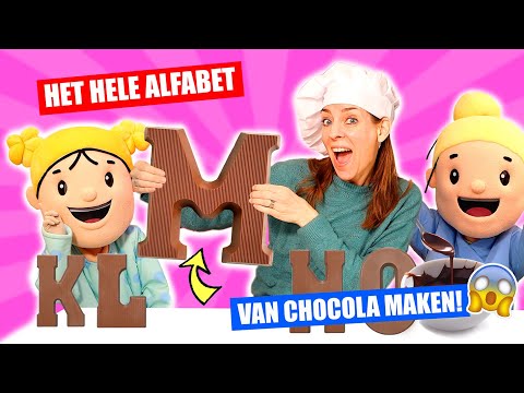 THE SWEET SISTERS MAKE THE WHOLE CHOCOLATE ALPHABET!! *ABC ALPHABET CHALLENGE! ♥TheSweetSisters♥
