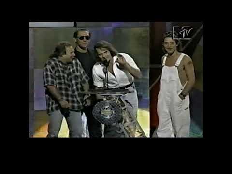 Van Halen 1996 reunion with David Lee Roth MTV Video Music Awards