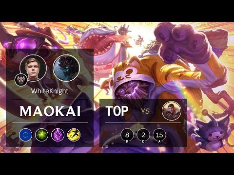 Maokai Top vs Jayce - EUW Challenger Patch 9.21