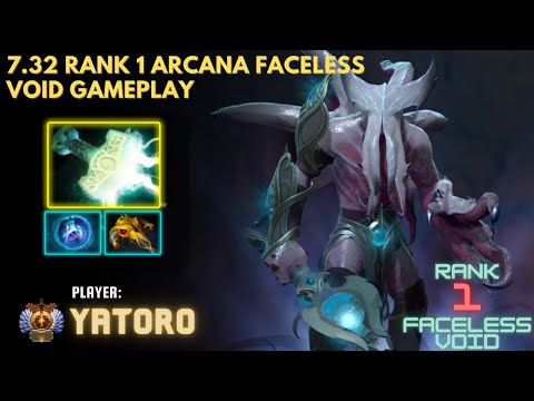 YATORO Rank 1 Arcana Faceless Void Gameplay - Watch & Learn Dota 2 from Top MMR Players