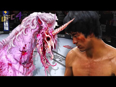 UFC4 | Bruce Lee vs. Zombie Unicorn (EA sports UFC 4)