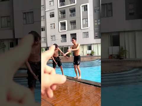 renang bareng anak anak bsk seru banget🤣 #shorts