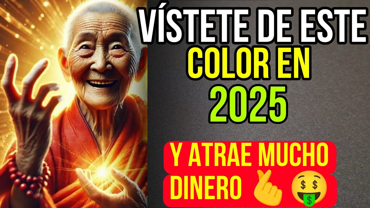 Vístete de Este Color el 2 de ENERO y Atrae Mucho DINERO en 2025 | Enseñanzas Budistas