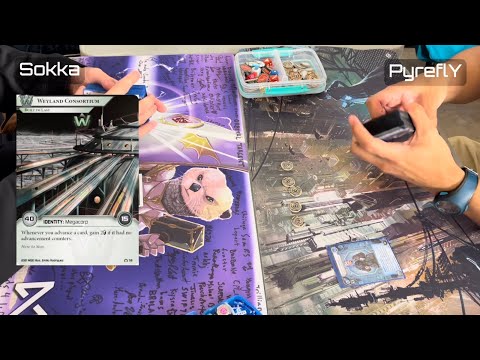 Sokka vs PyreflY (Built to Last vs Zahya) | Netrunner Worlds 2023
