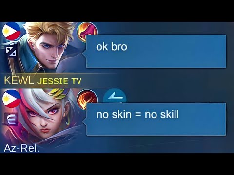 NO SKIN = NO SKILL? THIS WHAT HAPPENED WHEN YOU UNDERESTIMATE MY ALUCARD!!🔥