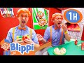 Blippi S Pretend Play Pizzeria BEST OF BLIPPI TOYS Educational Videos For Kids