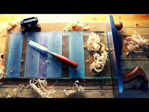 Plane Blade and Chisel Sharpening on The Scary Sharp System, First Impressions...... It Works!!