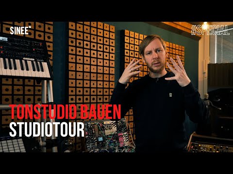 Tonstudio bauen STUDIOTOUR SPECIAL - Verkabelung, Synthesizer & Modular System