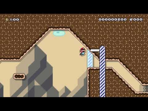SMM2 20s Desert Speedrun
