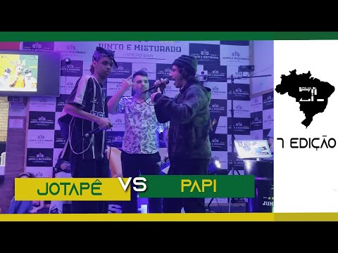 (💥EITA💥) 1 FASE - JOTAPÊ VS PAPI - BATALHA DA ZIL - 7° EDIÇÃO - ZONA LESTE- SP