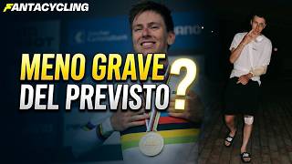 POGACAR INFORTUNIO meno grave? - TAPPA 12 VUELTA ESPANA 2026