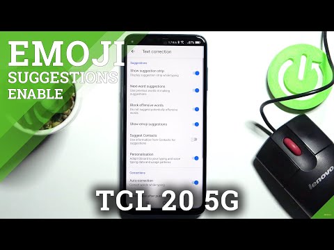 How to Enable Emoji Suggestions on TCL 20 5G – Open Keyboard Settings