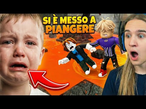 I trolled a noob and he started crying about 99 NIGHTS IN THE FOREST.