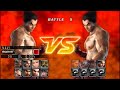 Ultimate TEKKEN 5 DR Team Battle Showdown