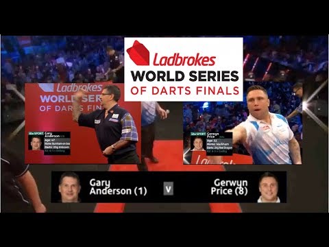 World Series of Darts Finals 2017 QF Anderson (Sco) vs Price (Wal)