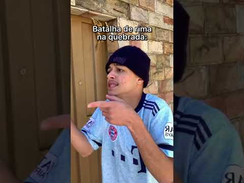 Batalha de rima na quebrada…