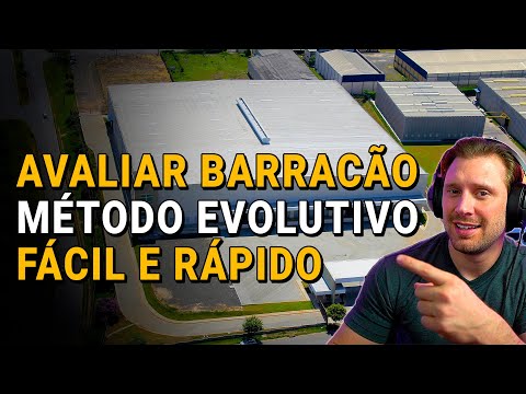 AVALIANDO BARRACÃO pelo MÉTODO EVOLUTIVO DEPRECIANDO BENFEITORIAS por ROSS HEIDECKE
