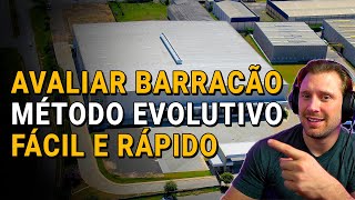 AVALIANDO BARRACÃO pelo MÉTODO EVOLUTIVO DEPRECIANDO BENFEITORIAS por ROSS HEIDECKE