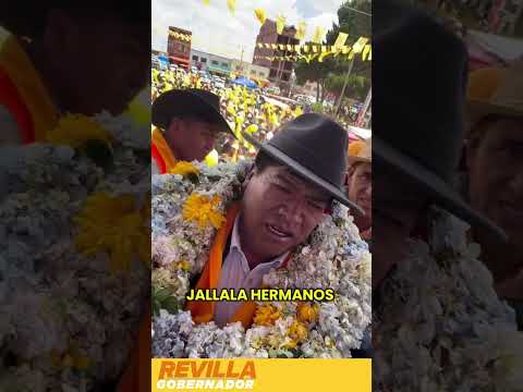 ¡HISTÓRICO! Patacamaya tendrá AEROPUERTO INTERNACIONAL ✈️🇧🇴 Cierre de campaña.  #luisrevilla  #lapaz