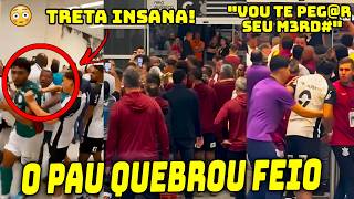 🚨CLIMA DE GU3RR4!  JOGADORES PARTEM PRA BR!GA NO VESTIÁRIO APÓS CORINTHIANS X PALMEIRAS!