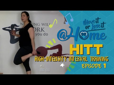 Move It Or Lose It: At Home, Episode 15 - High-Intensity Interval Training (Arabic) Part 1